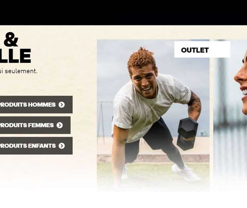 25% de remise sur tout le site Adidas Outlet