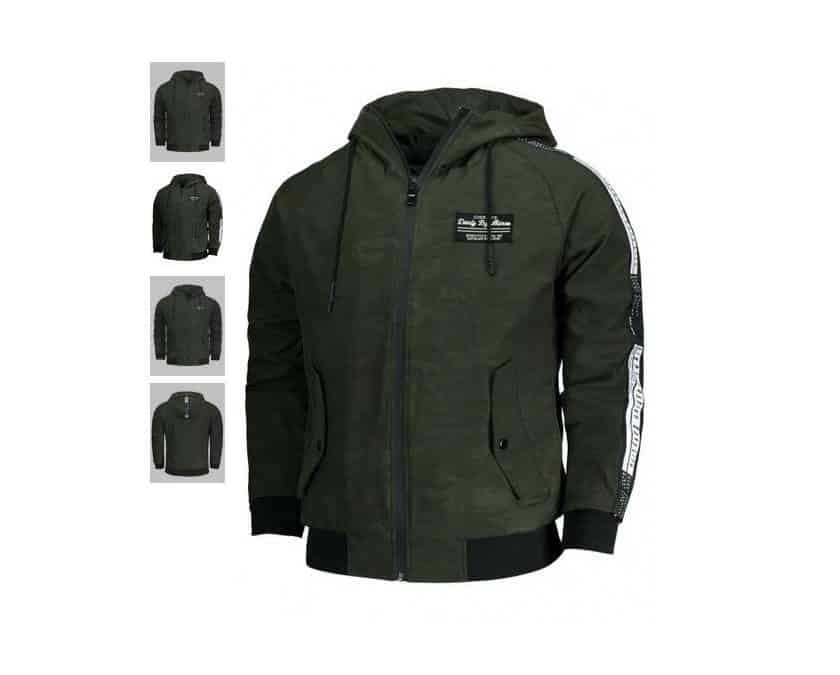 Blouson avec capuche homme à seulement 18,01€