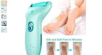 FLASH : râpe à pieds électrique pas chère : moins de 17€ (rechargeable – étanche)