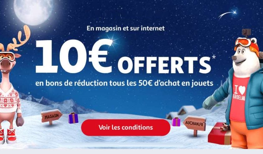 Auchan cheap jouet promo