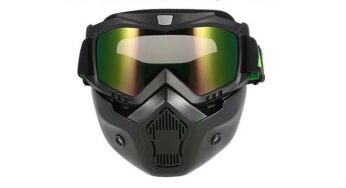 FLASH : 13,29€ le masque avec filtre pour casque de moto, ski…. (lunettes détachables)