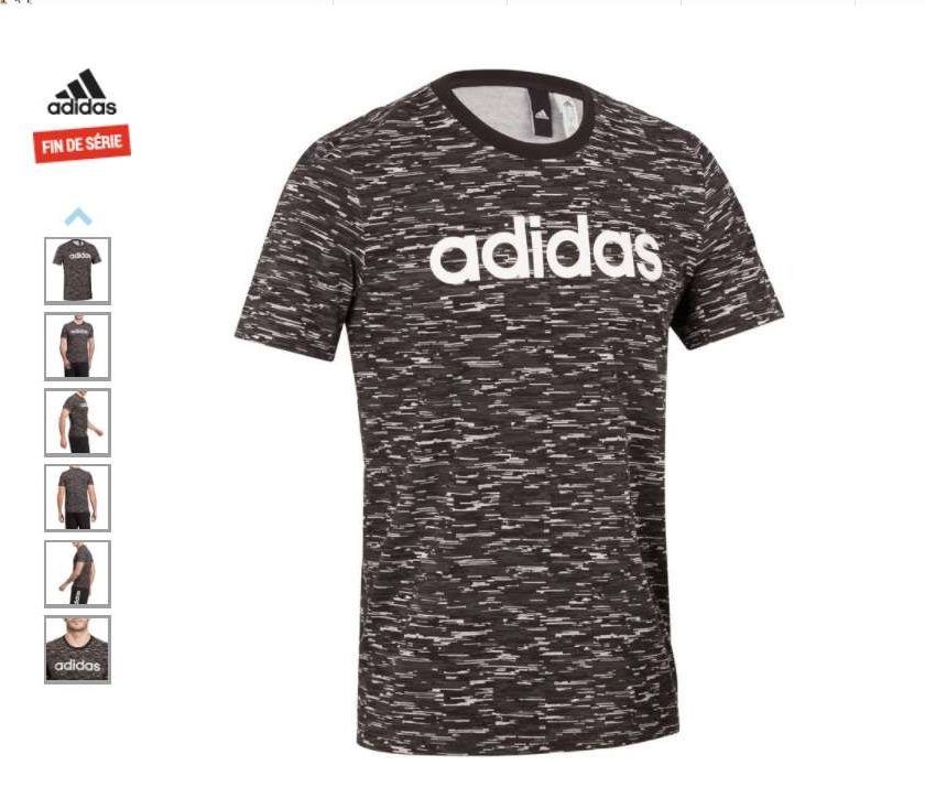 14,99€ le t-shirt homme Adidas Gym-Pilates