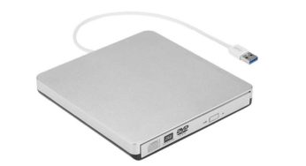 FLASH : 17,59€ seulement le lecteur-graveur portable USB 3.0 pour DVD – CD KKmoon (PC & MAC)