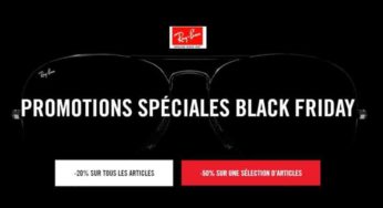 Black Friday de Ray-Ban : jusqu’à -50% sur le site officiel + livraison gratuite