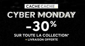 Cyber Monday – Black Friday Cache Cache : -30% sur tout + livraison gratuite