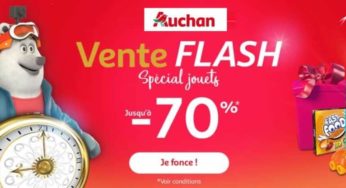 Offre jeux et jouets Auchan : jusqu’à -70% jusqu’à dimanche