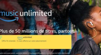 3 mois gratuit à Amazon Music (streaming musicale illimité) sans engagement