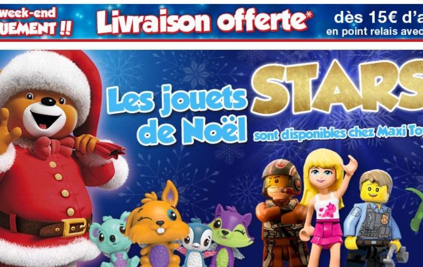 Livraison gratuite sur Maxitoys