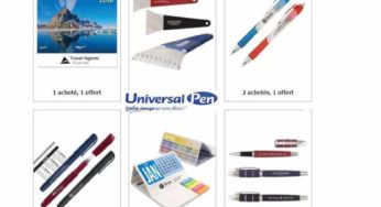 Universal Pen : livraison gratuite & déstockage (objets publicitaires personnalisables)