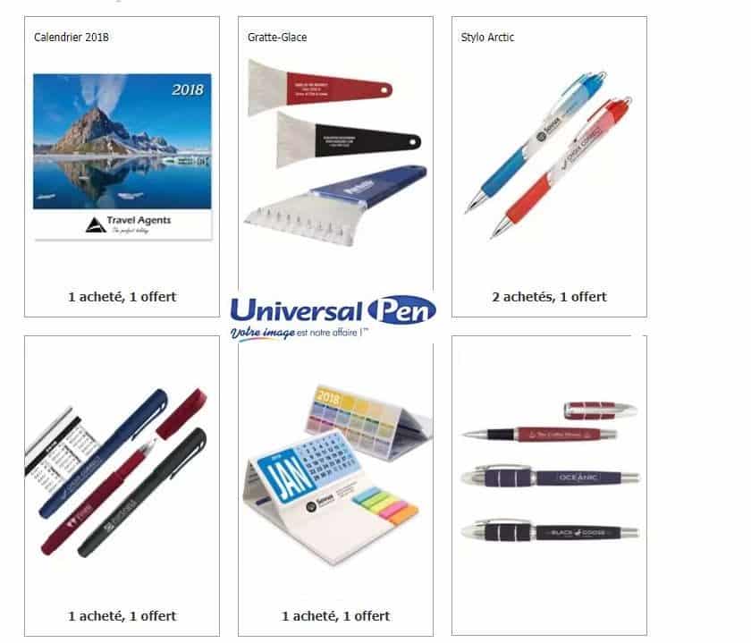 Universal Pen : livraison gratuite & déstockage