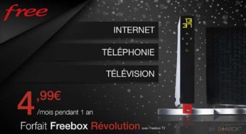 Vente Privée Freebox Révolution : seulement 4,99€ au lieu de 37,99€