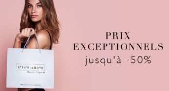 Pre-soldes Intimissimi : jusqu’à -50% pour les « remises exceptionnelles »