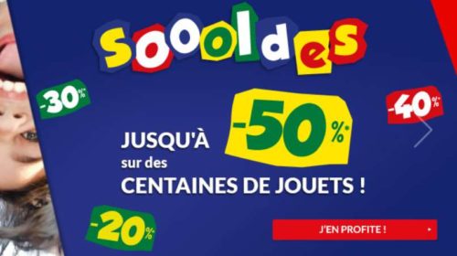 Tous les Soldes jouets 2019 jusqu'à – 90% (Auchan, Fnac, Rue Du