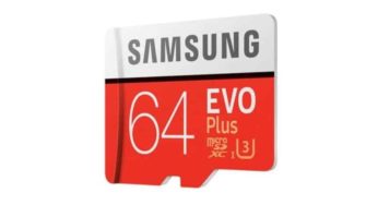 Moins de 14€ la carte micro SDXC 64Go Samsung EVO UHS-3 port inclus