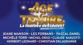 Billet Age Tendre La Tournée des Idoles pas cher (Paris & différentes villes) 🎤 dès 27€ (au lieu de 39€)