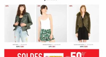 Nouvelle démarque Pimkie : jusqu’à -50% + 20% supplémentaire sur tous les articles en soldes