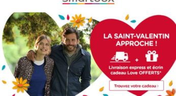 Saint Valentin SmartBox : livraison express gratuite + écrin cadeau Love offert