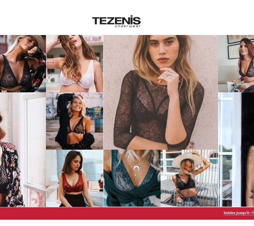 Saint Valentin Tezenis livraison gratuite sans minimum