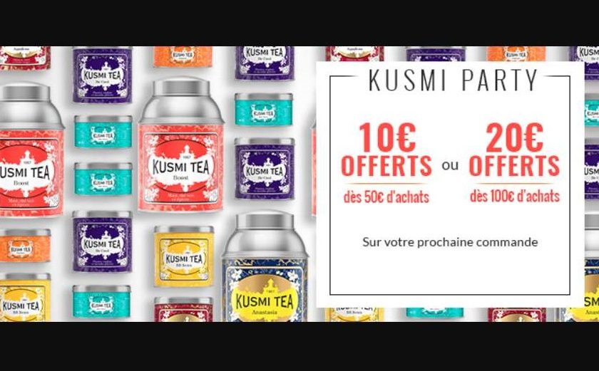 code promo Kusmi Tea