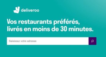 1 plat acheté = 1 plat offert sur deliveroo