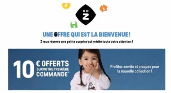 10€ de remise sur Z-Eshop (Z vêtements enfants) dès 20€ d’achats