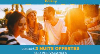 Jusqu’à 2 nuits offertes sur votre séjour en camping France et Europe avec Canvas Holidays