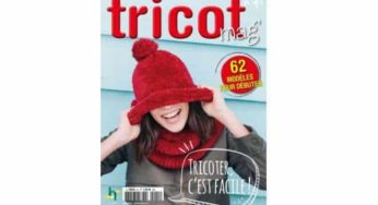 Abonnement Tricot Mag pas cher : seulement 15€ l’année (5N° au lieu de 35€)