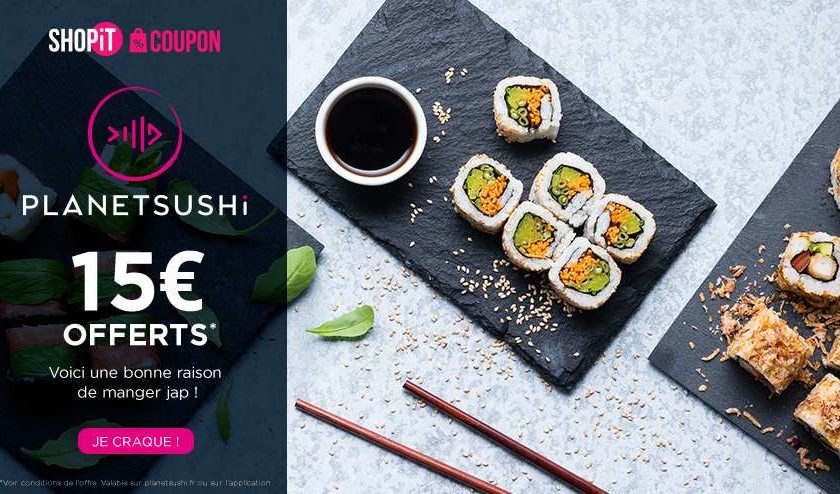 Bon d’achat Planet Sushi