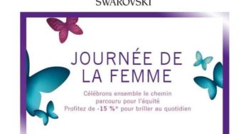 Journée de la femme Swaroski : remise de 15% sur toutes les collections