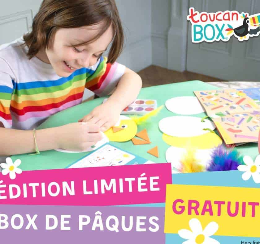 Kit créatif ToucanBox spécial Pâques gratuit