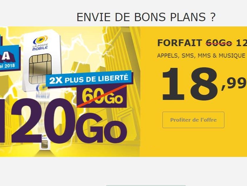 Offre les SuperXtra La Poste Mobile