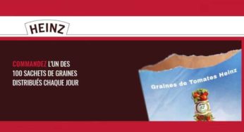 Recevez un sachet de graines de tomates gratuitement avec Heinz