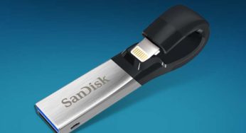 Vente flash clé SanDisk iXpand 128 Go à moins de 66€ au lieu de 120€ (Apple MFI)