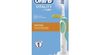 Seulement 16,12€ la brosse à dents électrique Oral-B Vitality Trizone rechargeable