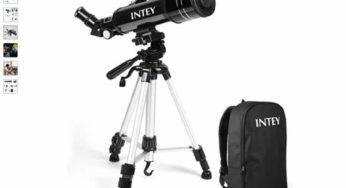 47,99€ télescope astronomique Intey avec sac de transport (pour débutant) port inclus (au lieu de 79,99€)