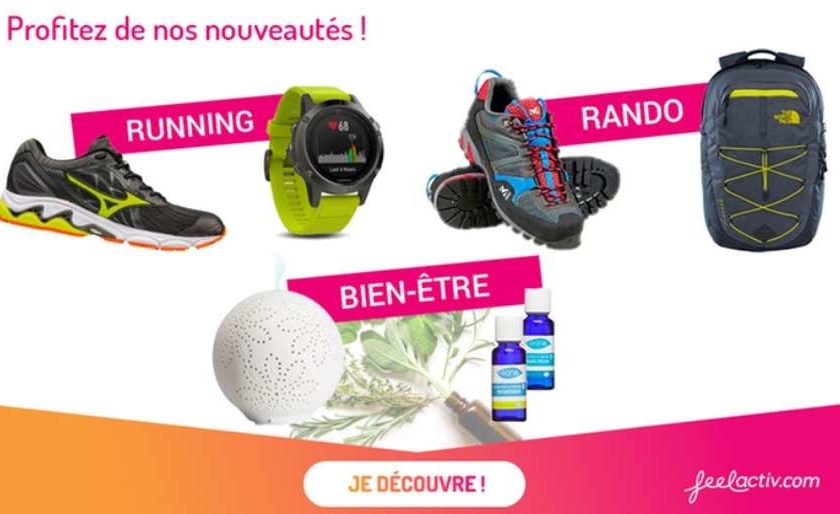 Bon d'achat Feelactiv moitié prix