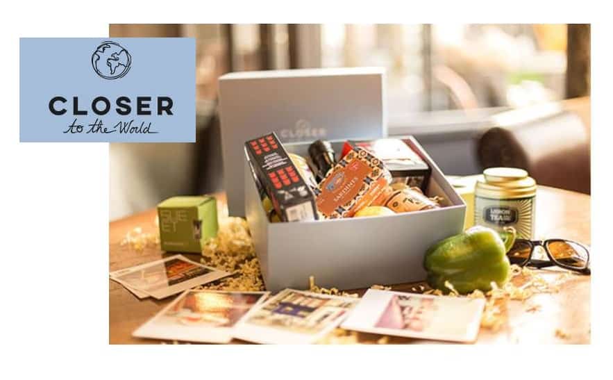 Découvrez la gastronomie du monde avec box Closer to the World : 5€ offerts