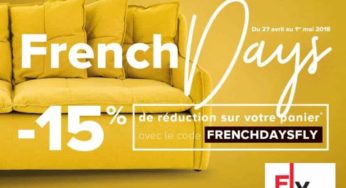 French Days Fly ! 15% de remise sur vos achats (code promo)