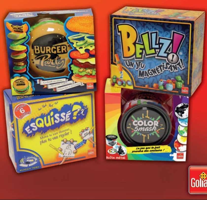 Offre 100% remboursé flash sur les jeux Color Smash, Bellz, Burger Party, Esquissé 6 joueurs