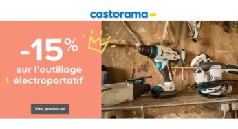 Remise sur les outils électroportatif de 15% sur Castorama (jusqu’à dimanche soir)