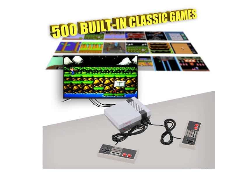 console retro NES mini 500 jeux inclus pas chère