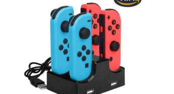 Encore moins cher : 4,99€ la station de charge pour Nintendo Switch Joy-Con (livraison gratuite)