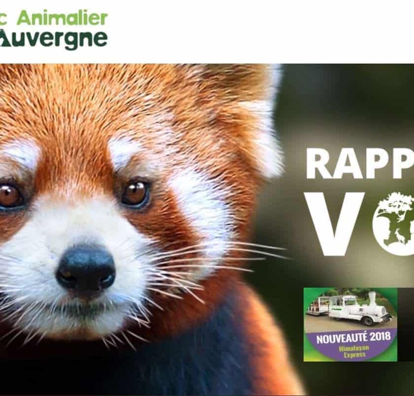 Journée au Parc Animalier d’Auvergne moins cher