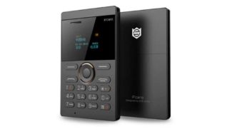 Mini téléphone format carte bancaire iFcane E1 à seulement 9€ (débloqué, Bluetooth, FM) port inclus