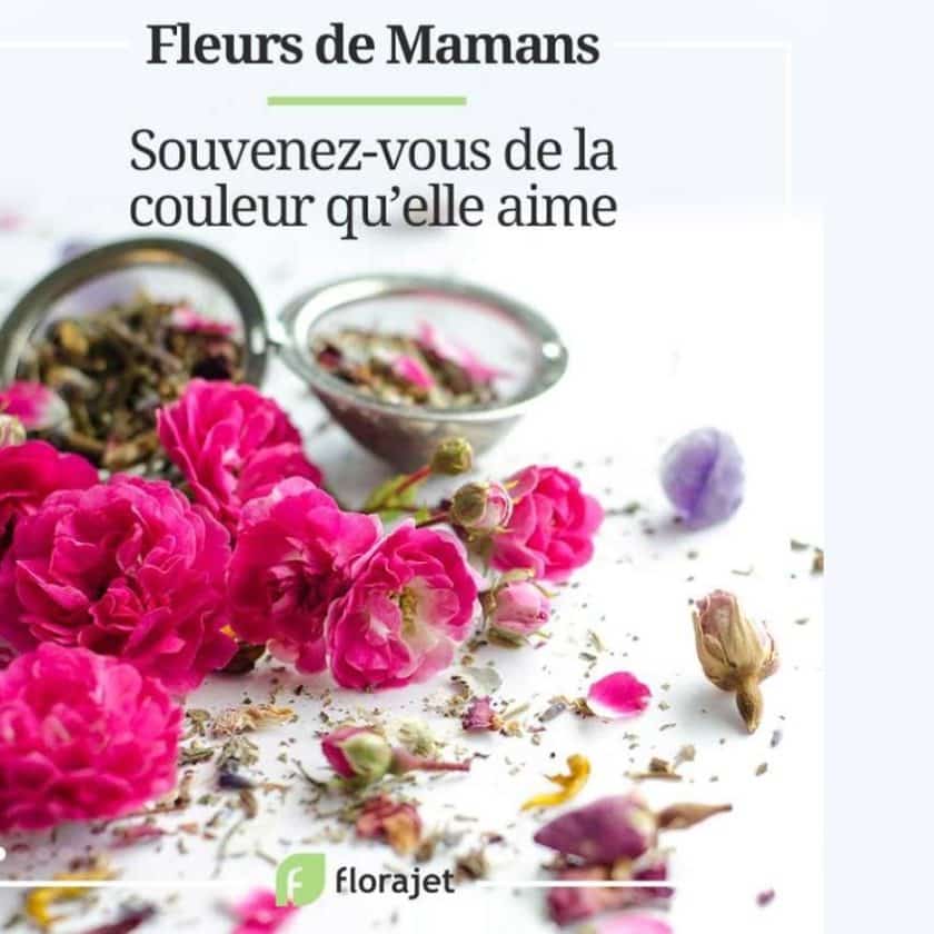 remise sur Florajet (livraison de fleurs) pour la FÊTE DES MÈRES