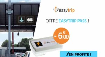 6€ de remise sur les badge de télépéage Easytrip Pass (usager occasionnel, sans engagement)