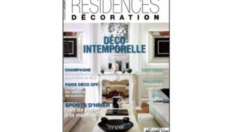 Abonnement magazine Résidences Décoration pas cher : 13€ seulement les 9№ (au lieu de 45€)