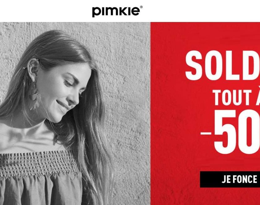 Soldes Pimkie tout à moins 50%