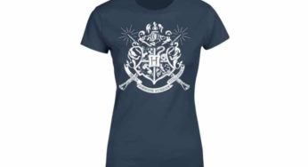 10,99€ T-shirt Harry Potter officiel Emblèmes des Maisons de Poudlard – livraison gratuite