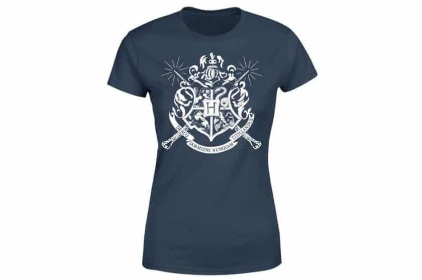 T-shirt Harry Potter officiel Emblèmes des Maisons de Poudlard